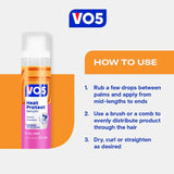 VO5 Heat Protect Hair Serum 50ml - O'Sullivans Pharmacy