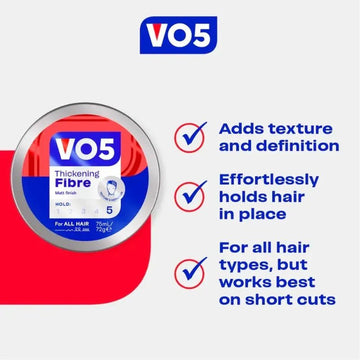 VO5 Matt Thickening Fibre 75ml - O'Sullivans Pharmacy