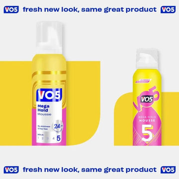 VO5 Mega Hold Mousse 200ml - O'Sullivans Pharmacy