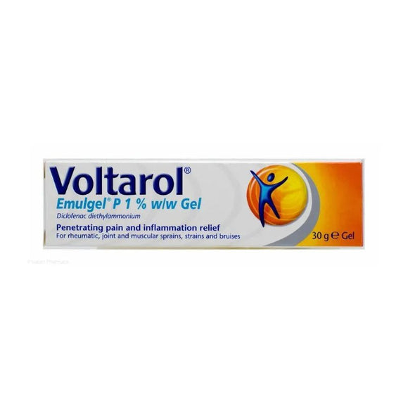 Voltarol Emulgel 1% 30g - O'Sullivans Pharmacy
