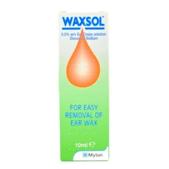 Waxsol Ear Wax 10ml - O'Sullivans Pharmacy