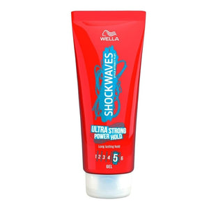 Wella Shockwaves Ultra Strong Power Hold Gel 200ml - O'Sullivans Pharmacy - Toiletries - 4056800745951