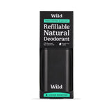 Wild Deodorant Starter Pack Men Black Case Fresh Cotton & Sea Salt - O'Sullivans Pharmacy