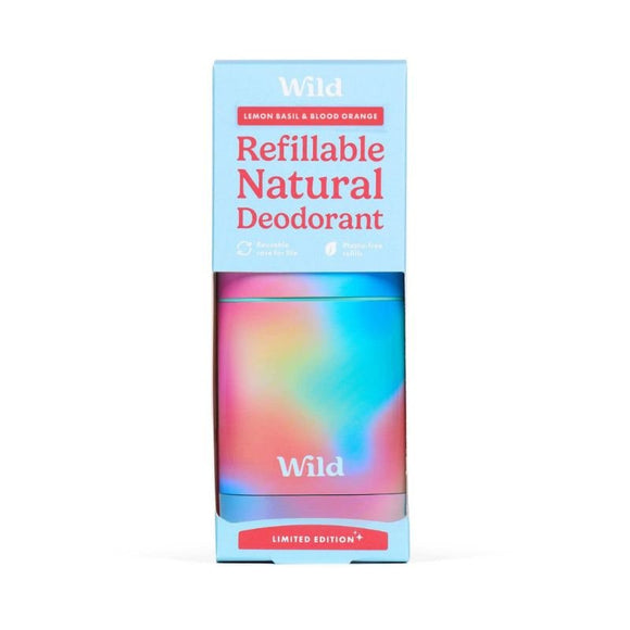 Wild Deodorant Starter Pack Ombre Case Lemon Basil & Orange - O'Sullivans Pharmacy - Toiletries - 5060968411664