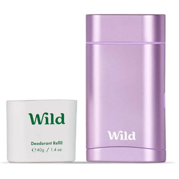 Wild Deodorant Starter Pack Purple Case Coconut & Vanilla - O'Sullivans Pharmacy