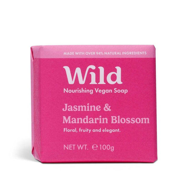 Wild Soap Jasmine & Mandarin Blossom 100g - O'Sullivans Pharmacy - Toiletries - 5065003990975