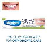 Wisdom Ortho Clean Orthodontic Toothpaste 100ml - O'Sullivans Pharmacy