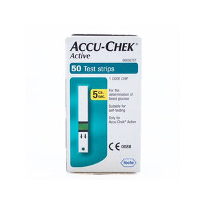 Accu Chek Active Test Strips 50 Pack - O'Sullivans Pharmacy - Medicines & Health - 4015630064007