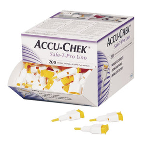 Accu Chek Safe T Pro Uno Lancets 200 Pack - O'Sullivans Pharmacy - Medicines & Health - 4015630058709