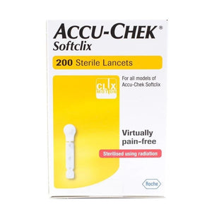 Accu Chek Softclix 11 Lancets 200 Pack - O'Sullivans Pharmacy - Medicines & Health - 4015630056156