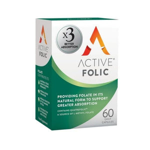 Active Folic Acid Tablets 60 Pack - O'Sullivans Pharmacy - Vitamins - 793618110697