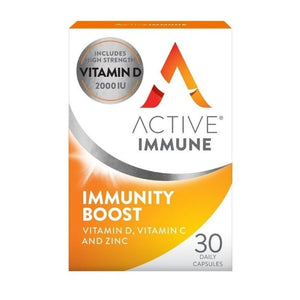 Active Immune Vitamin D C & Zinc Immunty Boost Tablets 30 Pack - O'Sullivans Pharmacy - Vitamins -