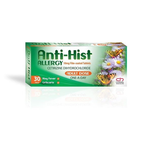 Anti Hist Allergy Tablets 30 Pack - O'Sullivans Pharmacy - Medicines & Health -