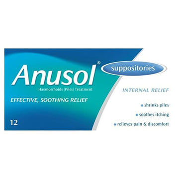 Anusol Suppositories - O'Sullivans Pharmacy - Medicines & Health -