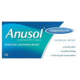Anusol Suppositories - O'Sullivans Pharmacy - Medicines & Health - 5010724531082