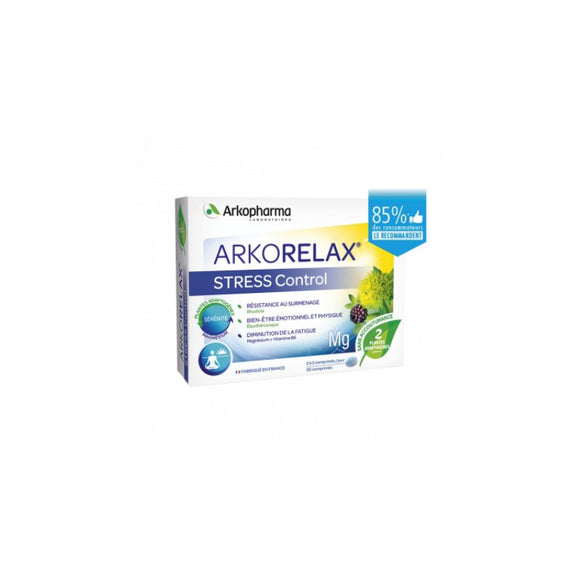 Arkopharma ArkoRelax Stress Control 30 Pack - O'Sullivans Pharmacy - Medicines & Health - 5391523990578