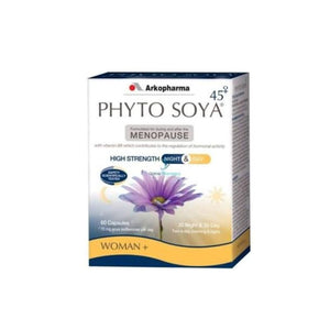 Arkopharma Phyto Soya Night and Day 60 Capsules - O'Sullivans Pharmacy - Vitamins - 3578832613028