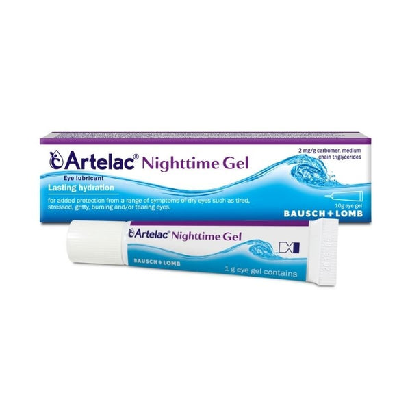 Artelac Night Time Gel 10g - O'Sullivans Pharmacy - Medicines & Health -
