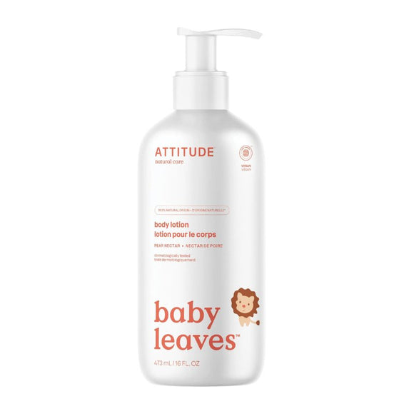 Attitude Baby Leaves Body Lotion Pear & Nectar 473ml - O'Sullivans Pharmacy - Mother & Baby - 626232466225