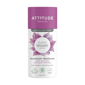 Attitude Super Leaves Deodorant White Tea - O'Sullivans Pharmacy - Toiletries - 626232419979