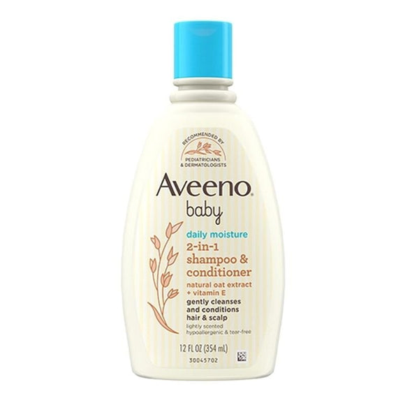 Aveeno Baby Daily Care 2 in 1 Shampoo and Conditioner 300ml - O'Sullivans Pharmacy - Mother & Baby -