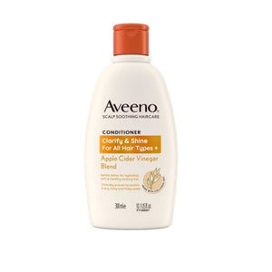 Aveeno Clarify and Shine Apple Cider Vinegar Conditioner 300ml - O'Sullivans Pharmacy - Toiletries - 3574661710006