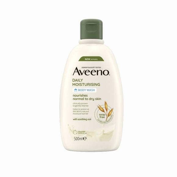 Aveeno Daily Moisturising Body Wash 500ml - O'Sullivans Pharmacy - Skincare - 3574661250984