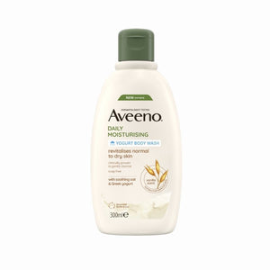 Aveeno Daily Moisturising Yogurt Body Wash Vanilla & Oats Scented 300ml - O'Sullivans Pharmacy - Skincare - 3574661321554