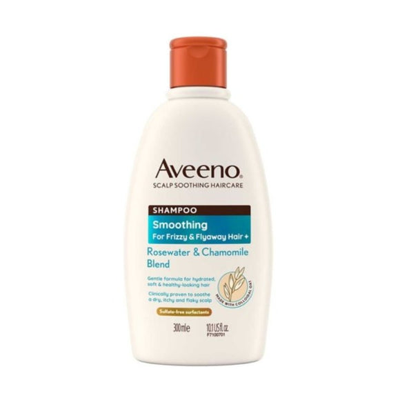 Aveeno Gentle Moisture Rose Water and Chamomile Blend Shampoo 300ml - O'Sullivans Pharmacy - Toiletries - 3574661710075