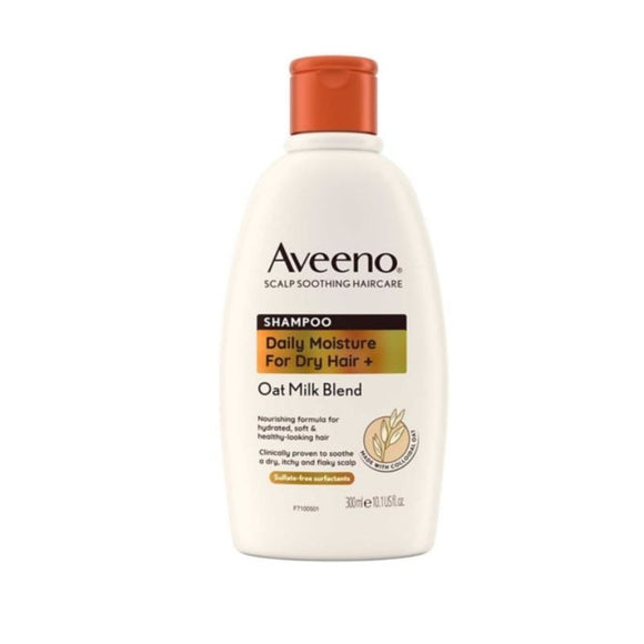 Aveeno Hair Daily Moisture Oat Milk Shampoo 300ml - O'Sullivans Pharmacy - Toiletries - 3574661710051