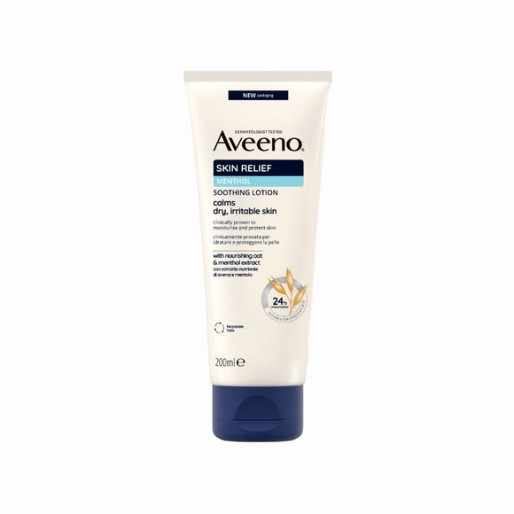 Aveeno Skin Relief Soothing Lotion Menthol 200ml - O'Sullivans Pharmacy - Skincare - 3574660123364
