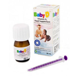 BabyD Vitamin D3 Drops 30ml - O'Sullivans Pharmacy - Vitamins -