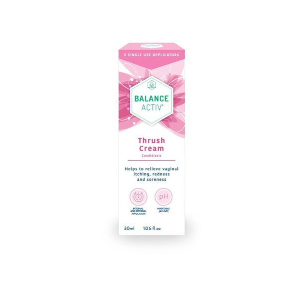 Balance Activ Thrush Cream 30ml - O'Sullivans Pharmacy - Medicines & Health - 5016973000263