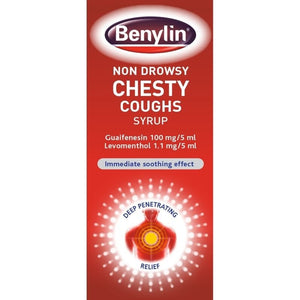 Benylin Chesty Non-Drowsy Cough Syrup 125ml - O'Sullivans Pharmacy - Medicines & Health -