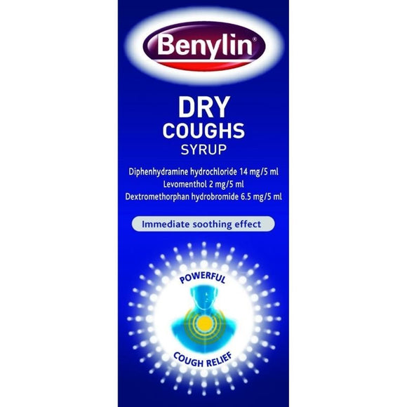 Benylin Dry Cough Syrup 125ml - O'Sullivans Pharmacy - Medicines & Health -