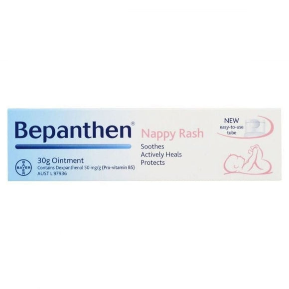 Bepanthen Nappy Rash Ointment 30g - O'Sullivans Pharmacy - Mother & Baby - 5010605292361