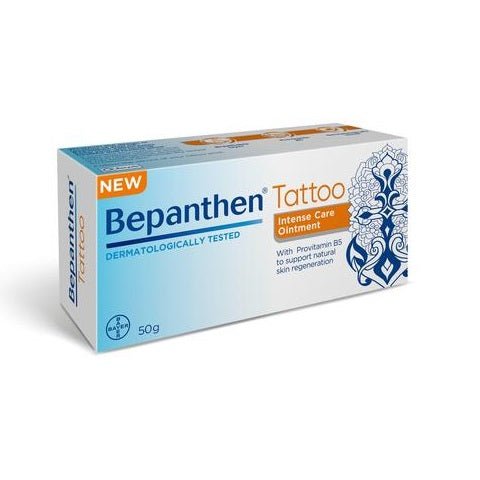Bepanthen Tattoo Ointment 50g - O'Sullivans Pharmacy - Skincare - 5010605401329