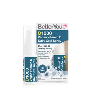 Better You Dlux 1000 Vegan Oral Spray 15ml - O'Sullivans Pharmacy - Vitamins - 96188644