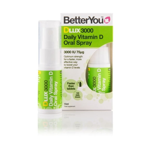 Better You Dlux 3000 Vitamin D Spray 15ml - O'Sullivans Pharmacy - Vitamins -