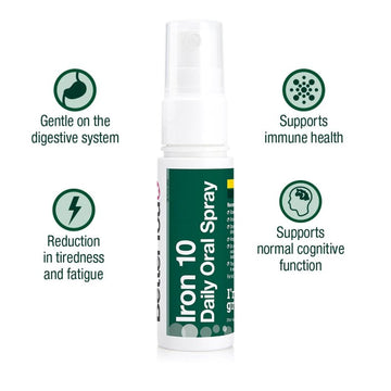 Better You Iron 10mg Oral Spray 25ml - O'Sullivans Pharmacy - Vitamins - 96188620