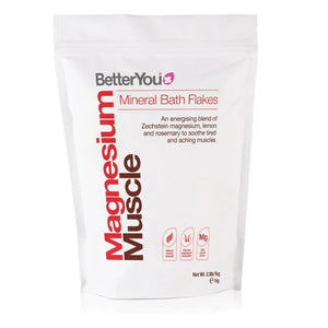 Better You Magnesium Muscle Flakes 1Kg - O'Sullivans Pharmacy - Vitamins - 5060148523194