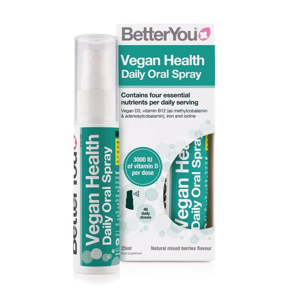 Better You Vegan Health Oral Spray 25ml - O'Sullivans Pharmacy - Vitamins - 96186138