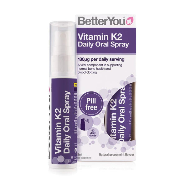 Better You Vitamin K2 Spray 25ml - O'Sullivans Pharmacy - Vitamins - 96177877