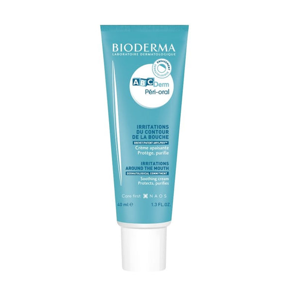 Bioderma ABCDerm Péri oral Repairing cream for mouth irritations for babies and children 40ml - O'Sullivans Pharmacy - Mother & Baby - 3701129801628