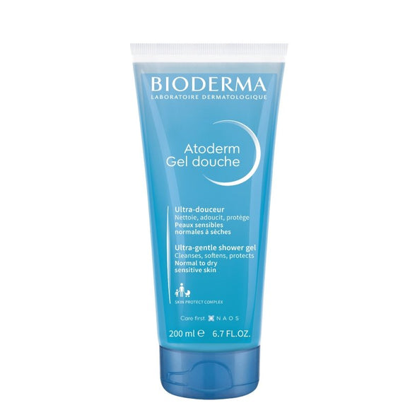 Bioderma Atoderm Shower Gel Tube 200ml - O'Sullivans Pharmacy - Skincare - 3401399373237