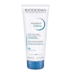 Bioderma Atoderm Ultra Nourishing Cream Tube 200ml - O'Sullivans Pharmacy - Skincare - 3401399458835