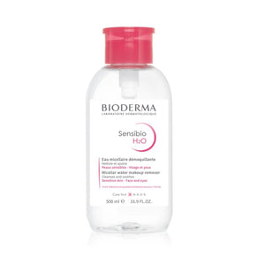 Bioderma Sensibio H20 Micellar Water Reversed Pump 500ml - O'Sullivans Pharmacy - Skincare - 3401396991779