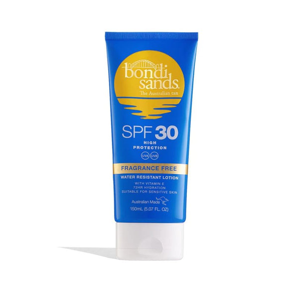 Bondi Sands Fragrance Free Sunscreen Lotion SPF30 150ml - O'Sullivans Pharmacy - Suncare - 810020171181