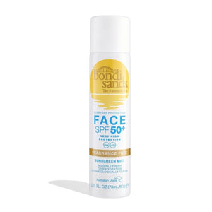 Bondi Sands SPF 50+ Fragrance Free Sunscreen Face Mist 79ml - O'Sullivans Pharmacy - Suncare - 810020172140