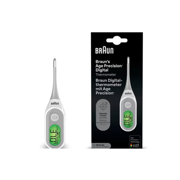 Braun Age Precision Digital Thermometer - O'Sullivans Pharmacy - Medicines & Health - 4022167200099